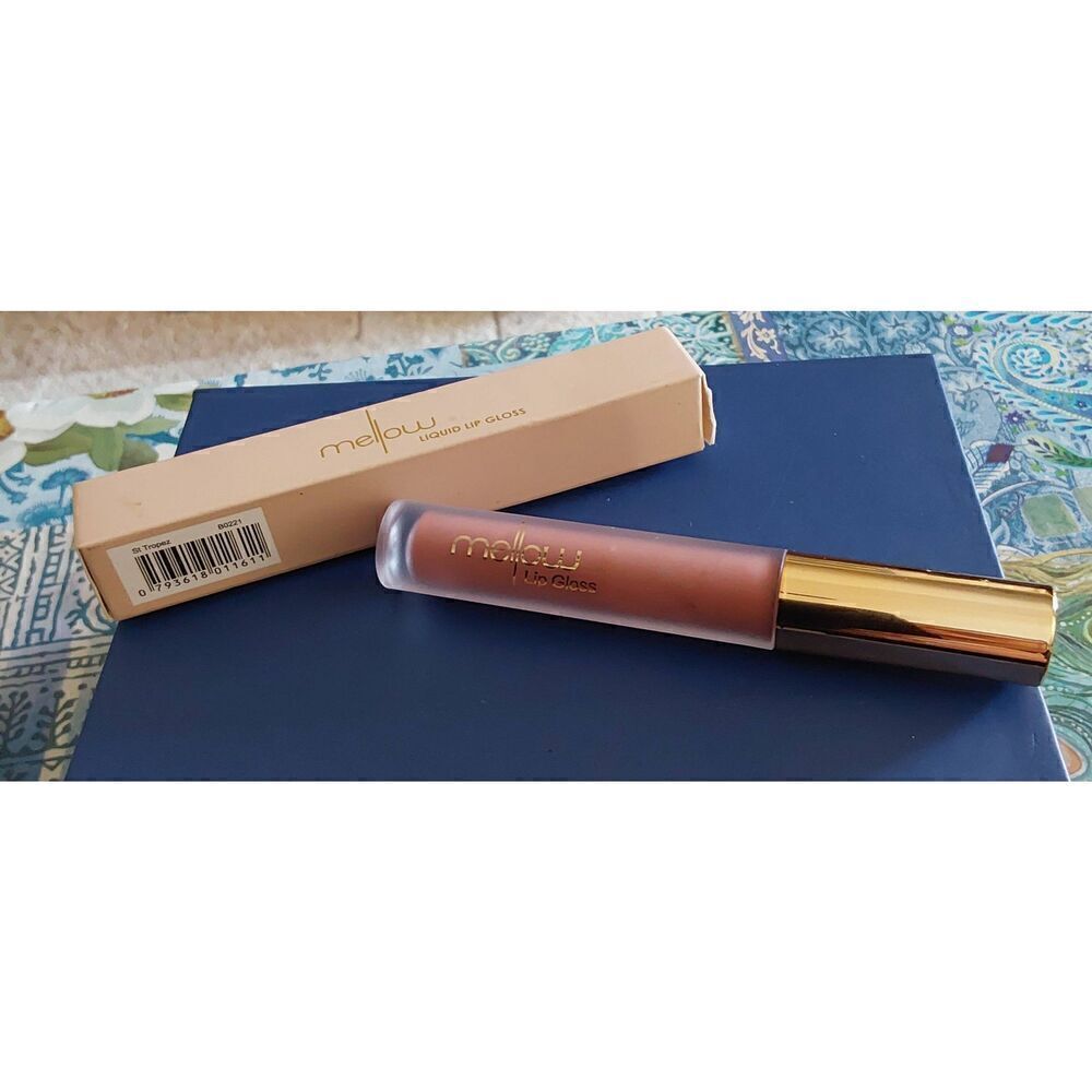BNIB~Mellow Cosmetics Lip Gloss in St. Tropez